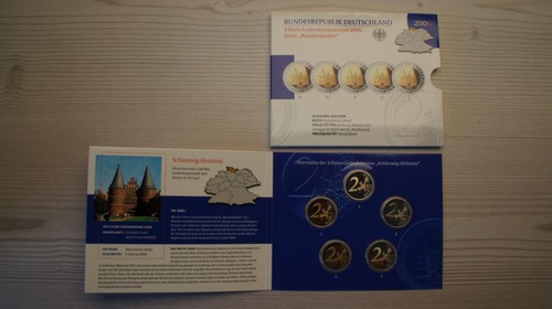 Euro gedenkmünzenset 2006 - 2-euro-gedenkmünzenset,