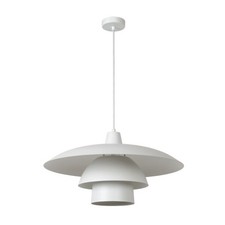 Hängeleuchte Lucide Gitsy weiss (wie Poulsen PH5) wie Neu!!