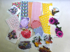 Nr. 36C  - Kerzenkunst - basteln - 20 Teile Verzierwachs  Wachsornamente