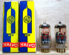 Pair: VALVO E88CC PHILIPS made