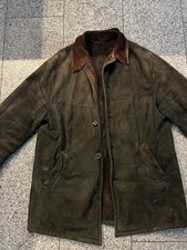 +++ Orignal Tolle La Matta Lederjacke mit gewachsenem Lammfell 56 +++