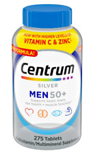 Centrum Silver Men 50+ Multivitamin, 275 tablets, Fast free delivery