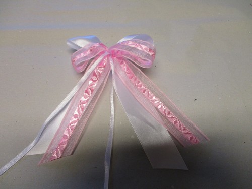Deko schleifen rosa - schleifen,