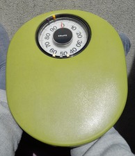 70er KRUPS Personenwaage Grün bis 130kg analog Top-Zustand Retro Vintage