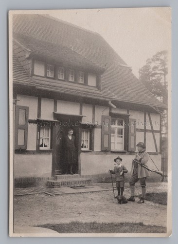 Jagd mit dackel vater - mit,