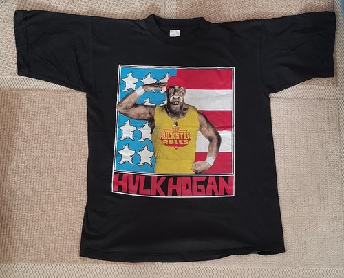Wwf hulk hogan - t-shirt, gr
