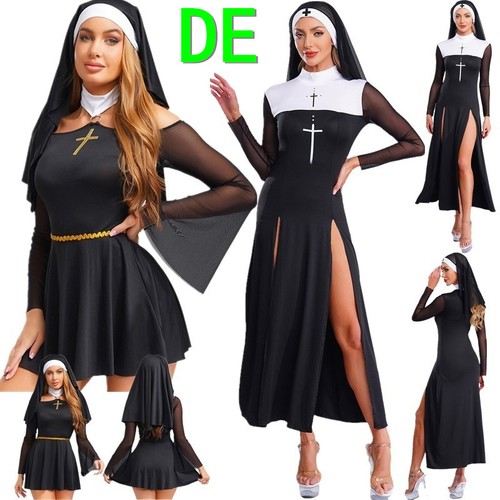 Frauen 2pcs halloween - halloween, nonne