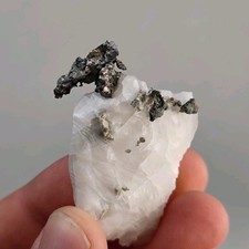 🔥gediegen Silber auf Quarz