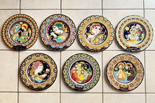 ROSENTHAL Teller Björn Wiinblad Weihnachtsteller 75 76 78 79 80 81 82