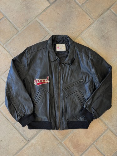 Chevignon leder bomberjacke - leder,