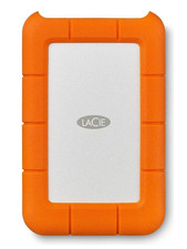 LaCie Rugged USB-C 5TB externe Festplatte USB-C STFR5000800 in silber / orange