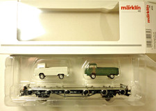Märklin H0 45082-02 Autotransportwagen-Set "VW-Bus Transport T2" mit 4 Wagen OVP