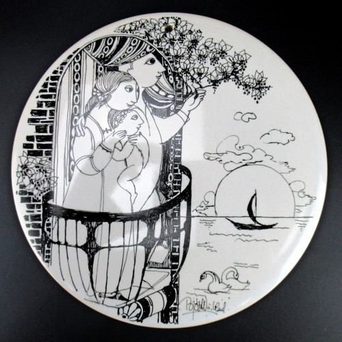 Rosenthal keramik wandteller - rosenthal,