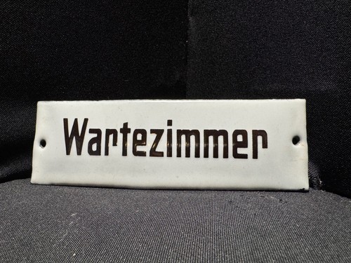 Wartezimmer emailschild - wartezimmer,
