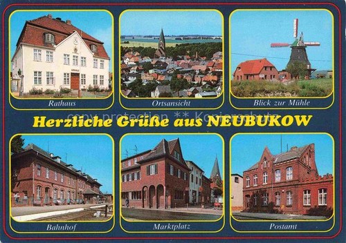 Neubukow rathaus ortsansicht - rathaus,