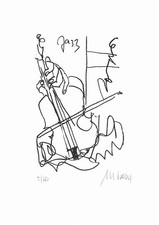 original Lithografie Armin