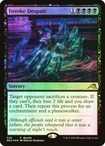 Foil invoke despair - foil, ~