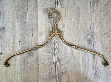 3 schöne alte massive Messing