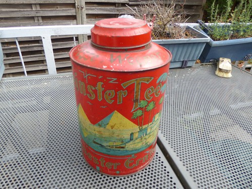 Alte xxl blechdose feinster - alte,