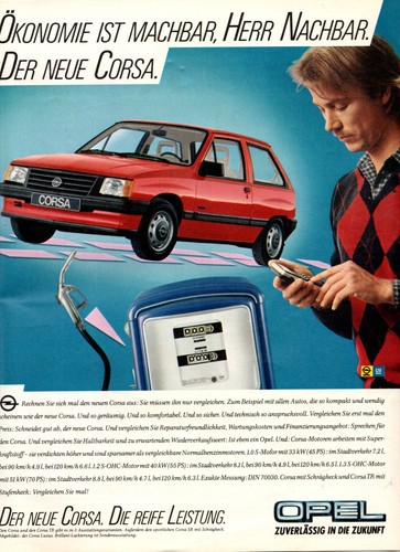 Opel corsa reklame - opel,