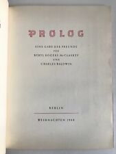 Prolog Charles Baldwin, Rene