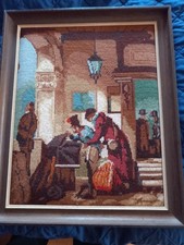 gobelin stickbild Spitzweg