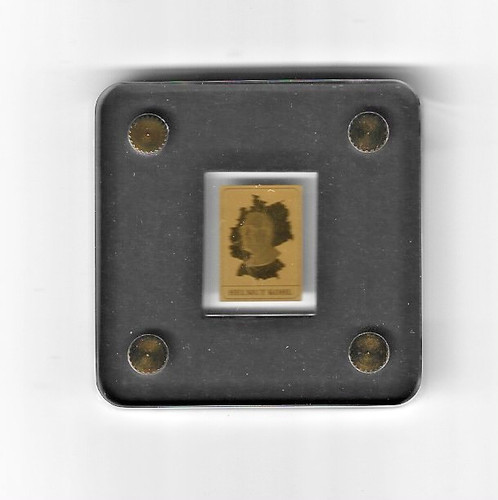 Gold barren helmut kohl - gold,
