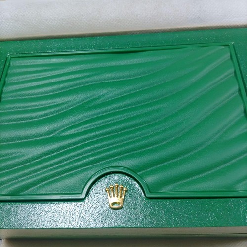 Rolex uhrenbox grün - uhrenbox, leder