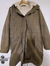 Mango Parka Gr. S abknöpfbarem Innenfell Herbstjacke Winterjacke Damenjacke 