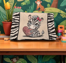 N-KH0016 Kissenbezug für zb. Kirschkernkissen 28x18cm - handmade, bestickt