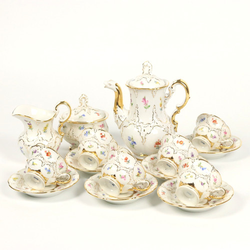 Meissen form mokkaservice - meissen,