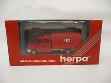 X-34122	Herpa 1:87 Mercedes Sprinter FW Feuerwehr Doka Pritsche/Plane