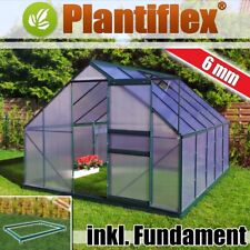 Gewächshaus mit Fundament