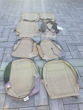 NEU LEDERSITZE MERCEDES W221 S-KLASSE SITZBEZÜGE 2010 V12 MOCCA LEDER BEIGE LONG