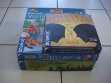 3x Kosmos Spiele der Herr der Ringe meine erste Verkehrsschule Caeser&Cleopatra
