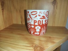 Polska Tasse Becher rot-weiß