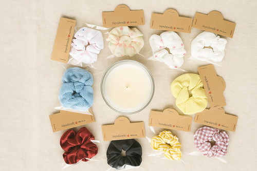 Scrunchie haarband - scrunchie,