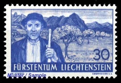 1937 liechtenstein 162 - liechtenstein,, 162,
