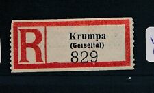 48156) DR > DDR  Reco-Zettel Krumpa (Geiseltal)