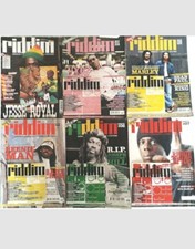 Riddim magazines including - riddim,