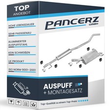 Auspuff für OPEL CORSA C 1.2