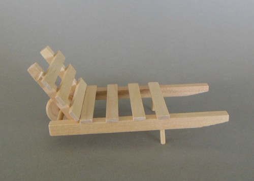 Schubkarren lang holz - cm,