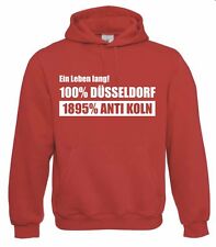 Düsseldorf Kapuzenpullover, Ultras, Trikot, Anti Köln, Kapu, Hoodie Kapuzensweat