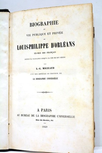 Altes buch michaud arçon - buch,