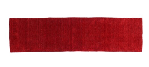 Wollteppich gabbeh uni 80x200 - wollteppich,