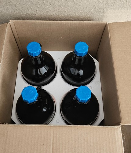 Liter apothekerflasche - 4x,