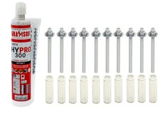 Schwerlast-Montageset M8x110