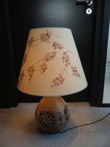 Stehlampe mit keramikfuß - stehlampe,