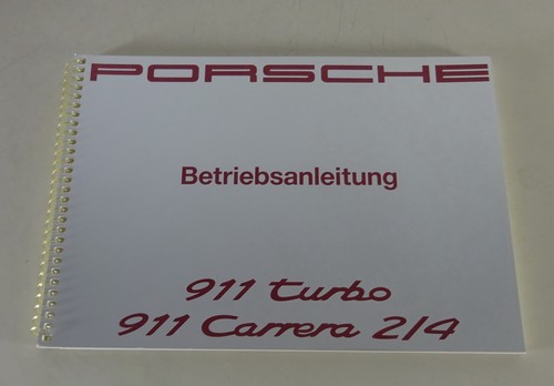 Betriebsanleitung porsche 911 - betriebsanleitung,