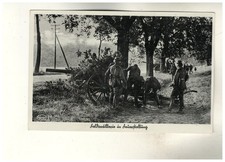 AK Feldartillerie in Feuerstellung 1938 (47)